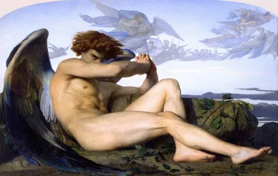 Fallen Angel by Alexandre Cabanel