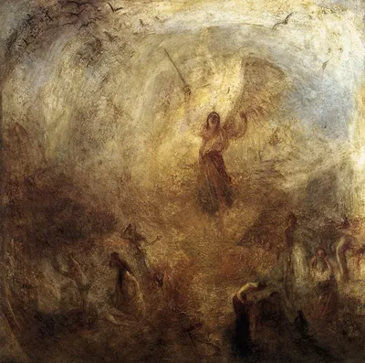 The Angel Standing in the Sun by J.M.W. Turner