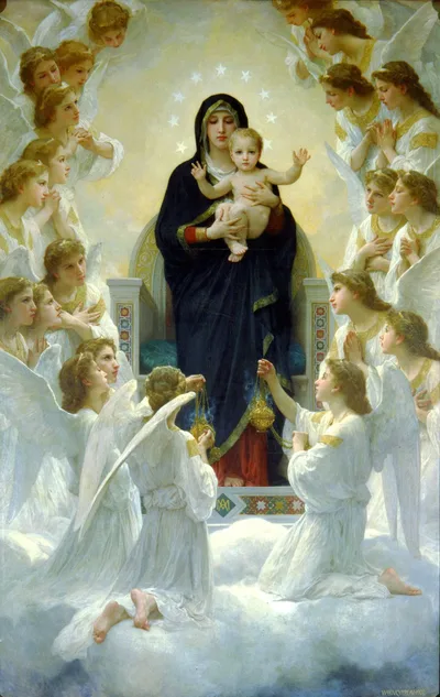 Regina Angelorum by William-Adolphe Bouguereau